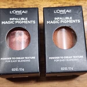 Infallible Magic Pigments 462 Coffee Date & 446 Instant Crush Lip Color L’Oreal